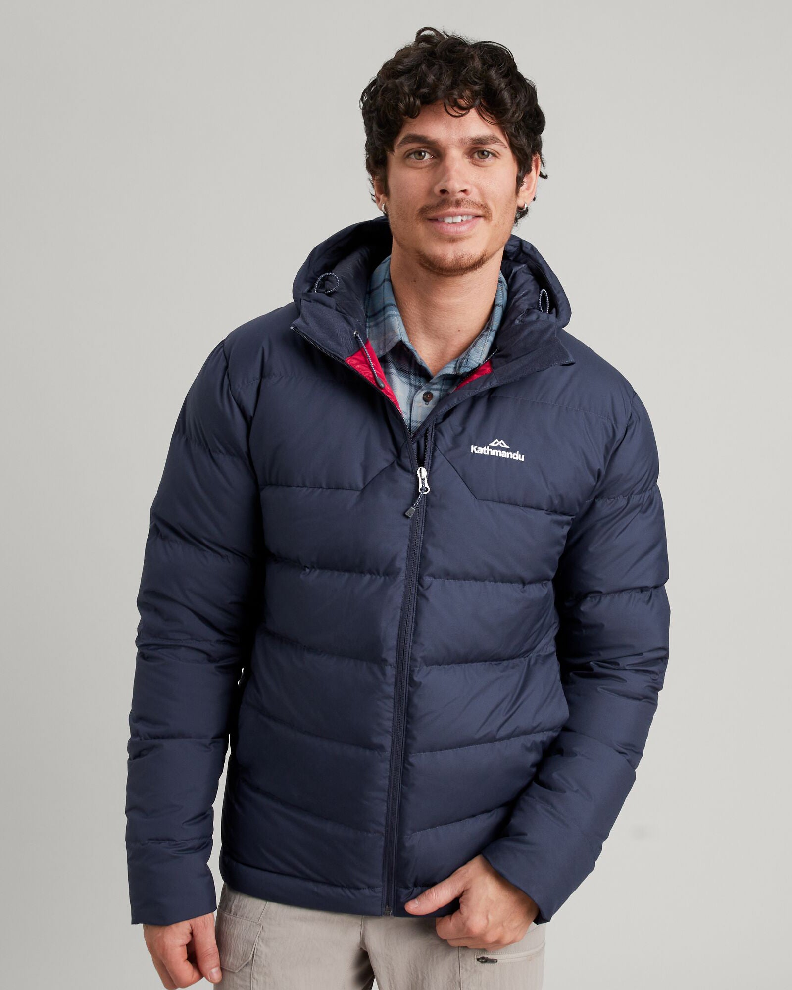 Men's Epiq Hooded Down Jacket Midnight Navy – Kathmandu US