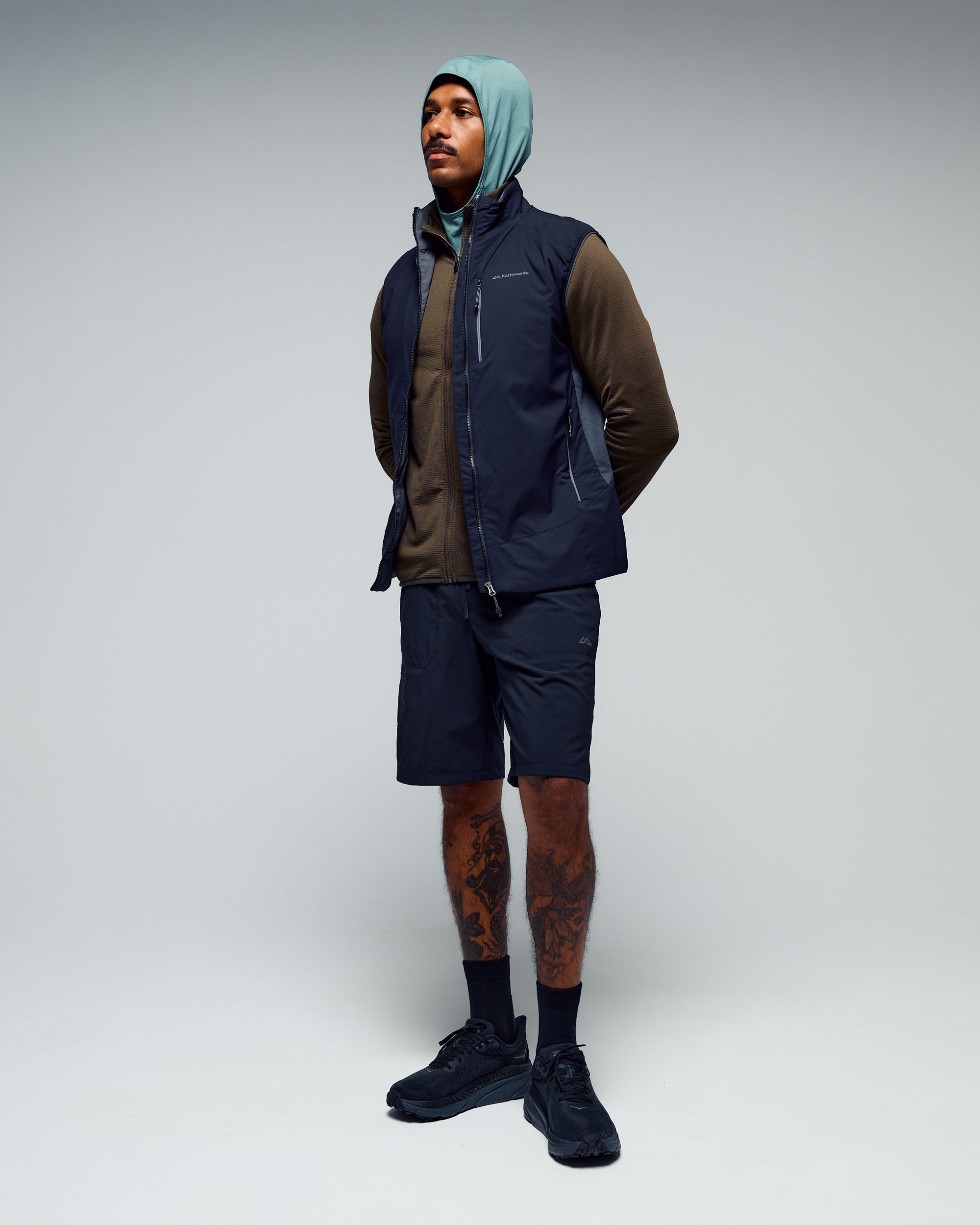 ま*っ様 STONE  PRIMALOFT vest Stone Island Men's Ghost Piece Nylon Smerigliato PrimaLoft Vest in