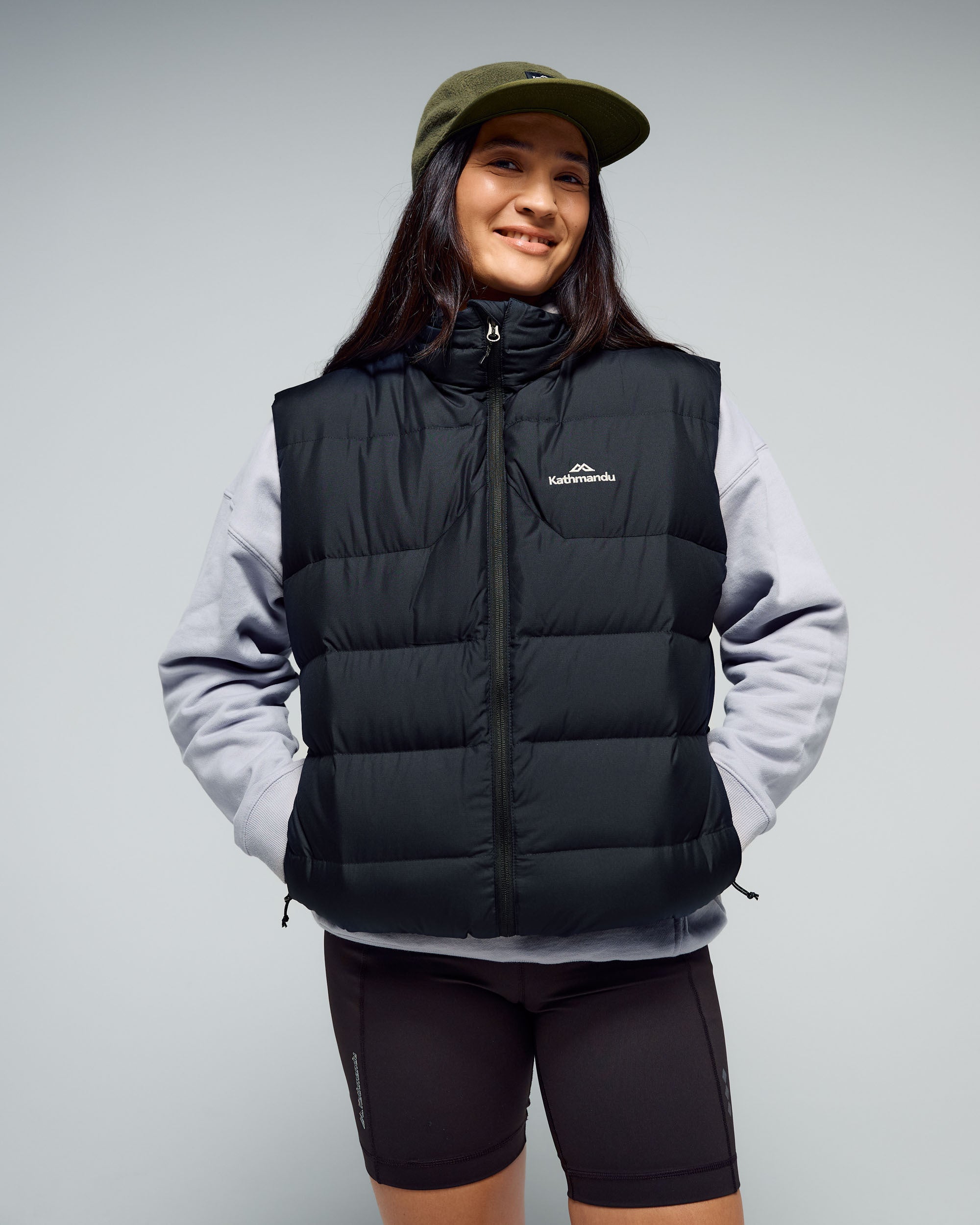 Women's Epiq Down Vest - Black – Kathmandu US