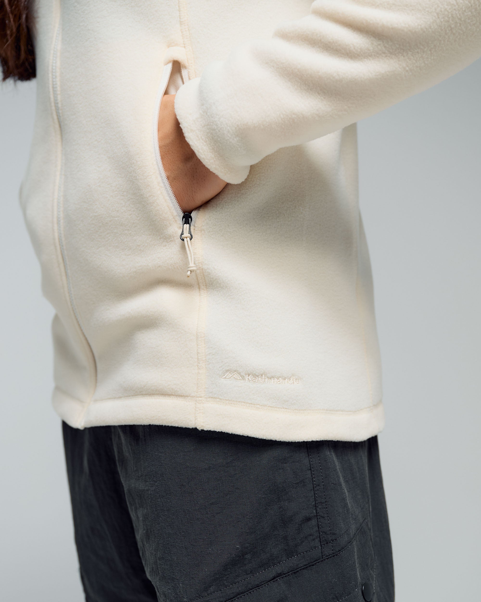 Women's Ridge 100 PrimaLoft Bio Fleece Jacket - Natural – Kathmandu US