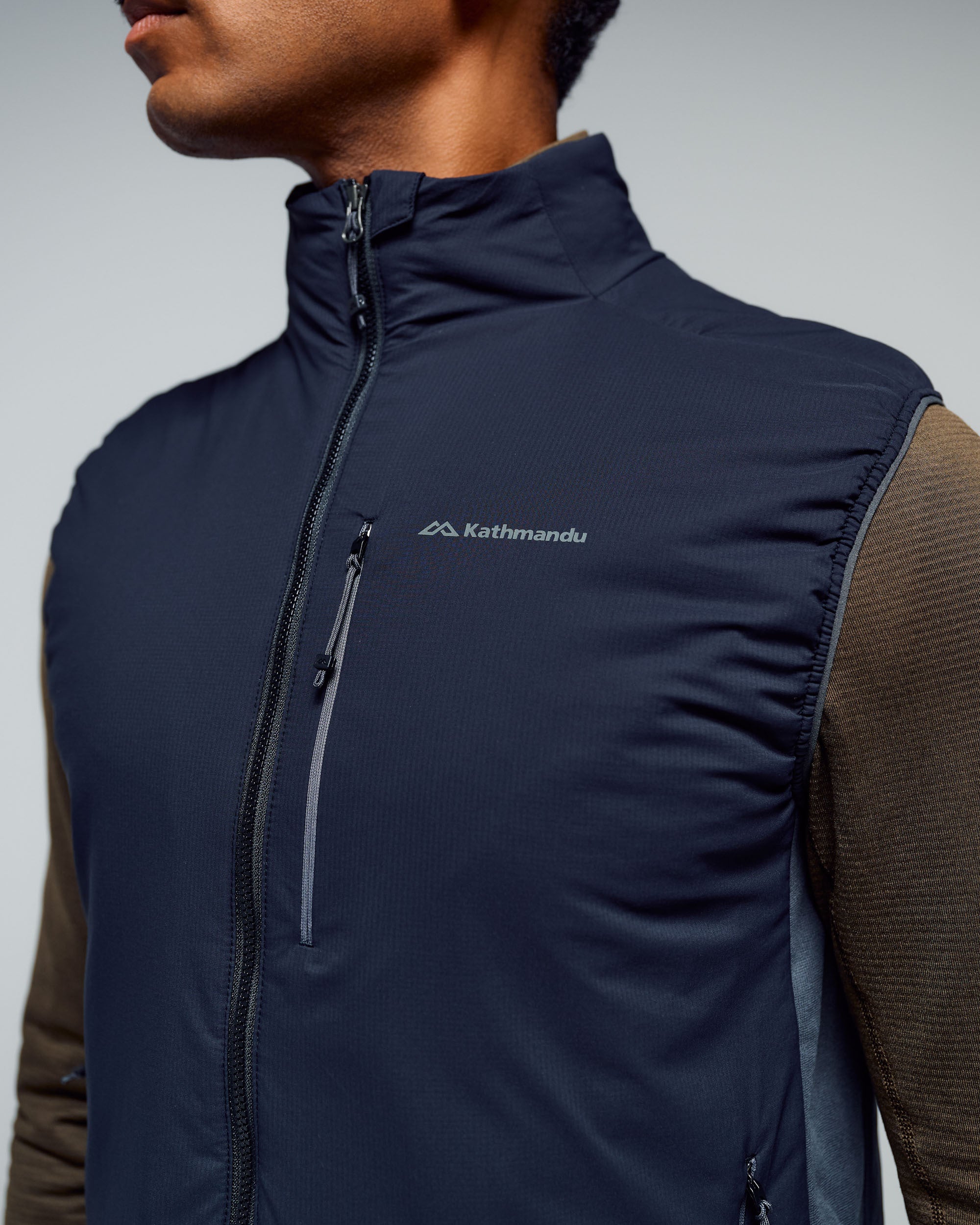 Men's Seeker PrimaLoft® Active Vest - Black Stingray – Kathmandu US